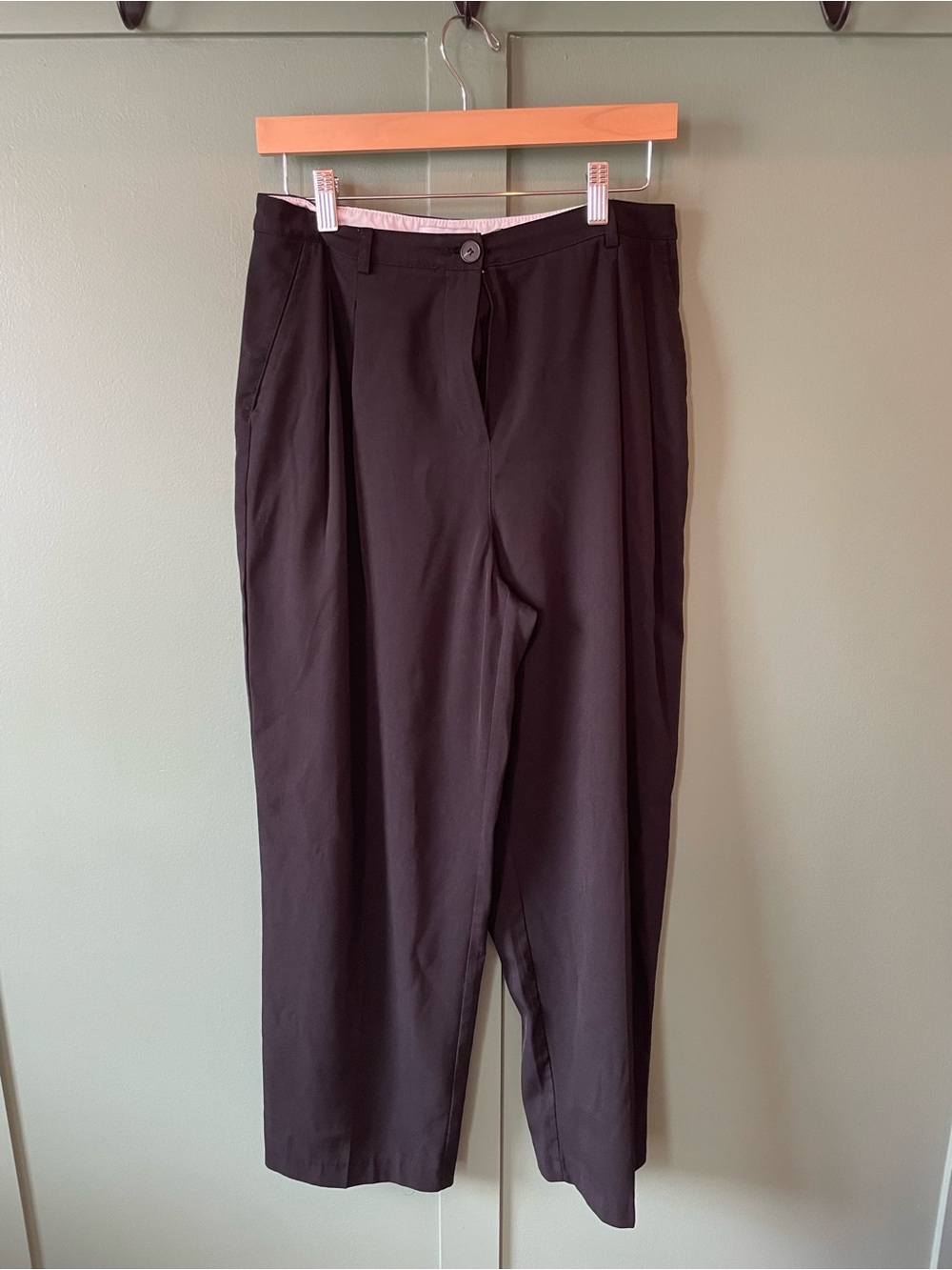 Women’s Topshop Black Dress Pants - Classic Straight Fit